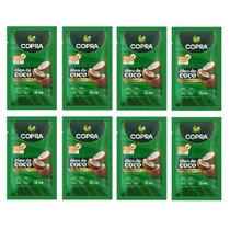 Kit 8 Óleo de Coco Copra Extravirgem Sachê 15ml