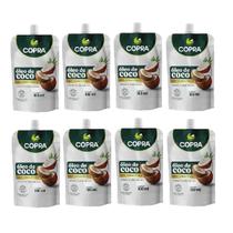 Kit 8 Óleo de Coco Extravirgem Copra Pouch 100ml