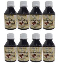 Kit 8 Óleo Natural De Amêndoas Doces 100Ml - Delfino