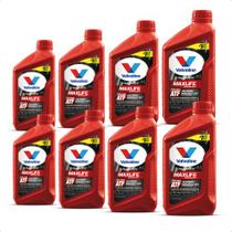 Kit 8 Oleos de Transmissao Automatico ATF Multi Vehicle Transmission Fluid Lubrificante de Cambio Maxlife Mercon V Cvt Sintético 1L Valvoline