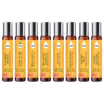 Kit 8 Óleos Roll On Best-Sellers Aromaterapia Pronto p/ Uso Kit 8 Óleos Roll On Best-Sellers Aromaterapia Pronto p/ Uso
