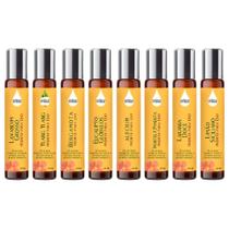 Kit 8 Óleos Roll On Best-Sellers Aromaterapia Pronto Uso Kit 8 Óleos Roll On Best-Sellers Aromaterapia Pronto Uso