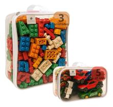 Kit 8 Organizador Brinquedos 5 Pp + 3 P Com Zíper - Bubag Kit 8 Organizador Brinquedos 5 Pp + 3 P Com Zíper - Bubag