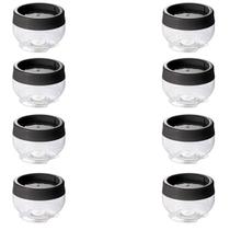 Kit 8 Organizador de Alimentos Gire e Trave Empilhável 155ML