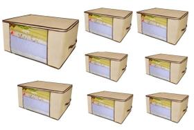 Kit 8 Organizador Guarda Roupa Multiuso 45X45X20