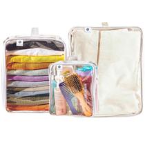 Kit 8 Organizadores de Roupas PVC bubag 3P 4M 1G Kit 8 Organizadores de Roupas PVC bubag 3P 4M 1G