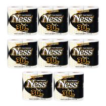 Kit 8 Pacotes Papel Higiênico Folha Dupla 30x10 Ness