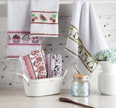 kit 8 Pano P/ Cozinha Pano de Copa Prato Para Secar Louça kit 8 Pano P/ Cozinha Pano de Copa Prato Para Secar Louça