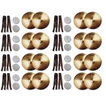 Kit 8 Par Prato 16 Marcial Dreamer + 8 Par Alça Couro Kit 8 Par Prato 16 Marcial Dreamer + 8 Par Alça Couro