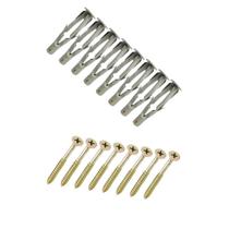 Kit 8 Parafuso 5 X 60 8 Buchas Fu 8 mm Kit 8 Parafuso 5 X 60 8 Buchas Fu 8 mm