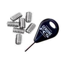 Kit 8 Parafusos Inox E Chave De Quilha Encaixe FCS Surfe Tipo:Único Kit 8 Parafusos Inox E Chave De Quilha Encaixe FCS Surfe Tipo:Único