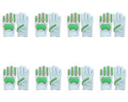 Kit 8 Pares Luva De Vaqueta Anti Impacto Reforço Epi Couro Pedreiro Construção Jardinagem Valcan Kit 8 Pares Luva De Vaqueta Anti Impacto Reforço Epi Couro Pedreiro Construção Jardinagem Valcan