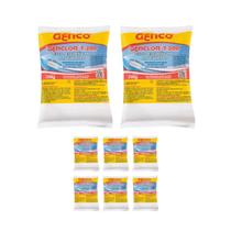 Kit 8 Pastilha Tablete Estabilizado Genclor T-200 Genco 200g