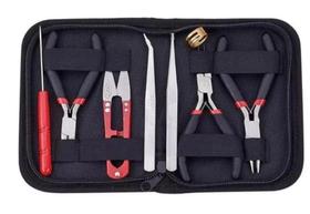Kit 8 Pcs Alicate Bijoux Pinça Bijuteria Jóias + Estojo Lanmax