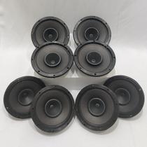Kit 8 Pçs Alto Falante Bravox Full Range F6 6 30w 8 Ohms Preto Kit 8 Pçs Alto Falante Bravox Full Range F6 6 30w 8 Ohms Preto