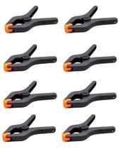 Kit 8 Pcs Grampo Multiuso 4 Pol. 100mm Marceneiro Reforçado