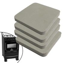 Kit 8 Peças Almofada em EVA Proteção e Anti Vibração para Fogão Máquina de Lavar Geladeira Sofá