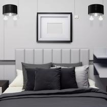 Kit 8 Peças Cabeceira Estofada Modular 60x20 Cama Queen