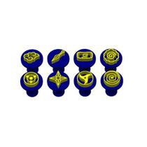 Kit 8 Peças - Carimbos para Doces/Brigadeiro Naruto