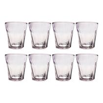 Kit 8 Peças Copo Shot Vidro Tequila Cachaça Bar 45ml Dose