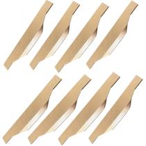 Kit 8 Peças Perfil Puxador Slim Alumínio Para Móveis 20 cm Cor Dourada -RIKABUNI