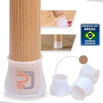 Kit 8 Peças Protetor Para O Pé Da Cadeira E Mesa De Silicone