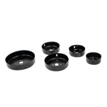 Kit 8 Peças Serra Copo Aço Carbono para Madeira, Plástico e Fibrocimento - DTOOLS Kit 8 Peças Serra Copo Aço Carbono para Madeira, Plástico e Fibrocimento - DTOOLS