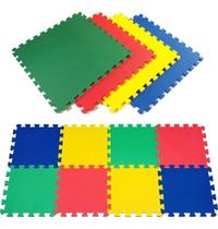 Kit 8 Peças Tapete Eva Tatame Academia Infantil 50X50