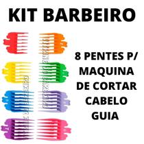 Kit 8 Pentes Guia De Disfarce Coloridos