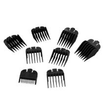 Kit 8 Pentes Pretos Para Maquina De Corte Santa Clara Kit 8 Pentes Pretos Para Maquina De Corte Santa Clara