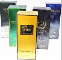 Kit 8 perfumes masculino importados giverny