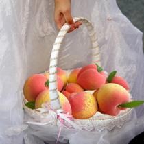 Kit 8 Pêssegos Artificiais para Fruteiras Decoração com Frutas Artificiais Versáteis - DE0823 Kit 8 Pêssegos Artificiais para Fruteiras Decoração com Frutas Artificiais Versáteis - DE0823