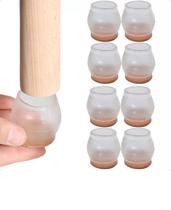 Kit 8 Pezinho De Proteção Pé Cadeira Feltro 2cm A 3,2cm Kit 8 Pezinho De Proteção Pé Cadeira Feltro 2cm A 3,2cm