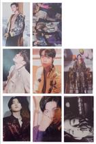 Kit 8 Photocards Bts Idol Kpop Colecionáveis Dupla Face (8x5cm)