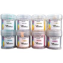 Kit 8 Pigmento Epóxi P/Resina 50g Cores Light Vipresinas