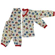 Kit 8 Pijama Menino Calça Juvenil De Algodão Estampado 6 8 Anos