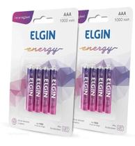 Kit 8 Pilha Recar.elgin Palito Aaa 1000mah Blister C/04 Unid Kit 8 Pilha Recar.elgin Palito Aaa 1000mah Blister C/04 Unid