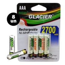 Kit 8 Pilhas Recarregaveis Aaa 2700Mah No Blister - Songpus