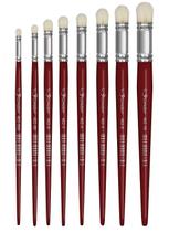 Kit 8 Pincel Redondo Cabo Curto Para Estampar EstÊNcil 462 Condor Kit 8 Pincel Redondo Cabo Curto Para Estampar EstÊNcil 462 Condor