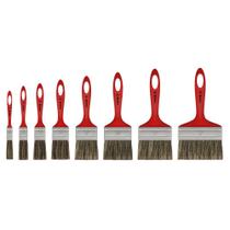 Kit 8 pincel trincha simples cerda gris 500 1/2-4 tigre Kit 8 pincel trincha simples cerda gris 500 1/2-4 tigre