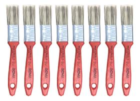 Kit 8 Pincel Trincha Tinta Pintura Látex Acrílica 1 Polegada Kit 8 Pincel Trincha Tinta Pintura Látex Acrílica 1 Polegada