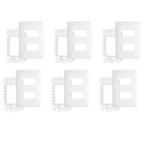 Kit 8 Placas 4x2 2 Módulo Distanciados Com Suporte Habitat - Fame