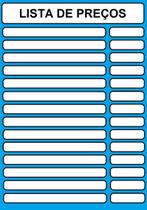 Kit 8 Placas Reutilizáveis Impermeáveis ul 30x21cm