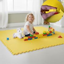 Kit 8 Placas Tatame Tapete Tapetinho Piso Em EVA Grosso Medidas De 50X50X1cm (10mm Espessura) Diversas cores Emborrachado Infantil Yoga Atividades