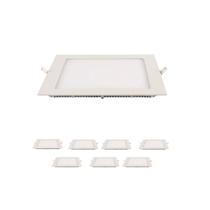 Kit 8 Plafon Led Embutir 12w Quadrado 4100k Branco Blumenau Kit 8 Plafon Led Embutir 12w Quadrado 4100k Branco Blumenau