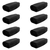 Kit 8 Plug Femea 2p+t Pb Axial 10a 250v Cor Preto Legrand