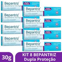 Kit 8 Pomada Bepantriz Dupla Proteção Dermo 30g - Cimed Kit 8 Pomada Bepantriz Dupla Proteção Dermo 30g - Cimed