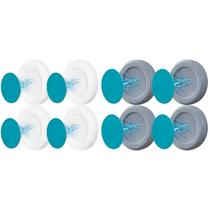 Kit 8 Porta Controle Remoto Parede Magnético Suporte Organizador Ganchos Adesivo Imã