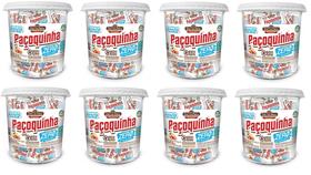 Kit 8 Potes de Paçoca Zero Adição de Açúcares 576g DaColônia