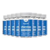 Kit 8 Potes Suplemento Vitamina Capilar - New Hair Masculino
